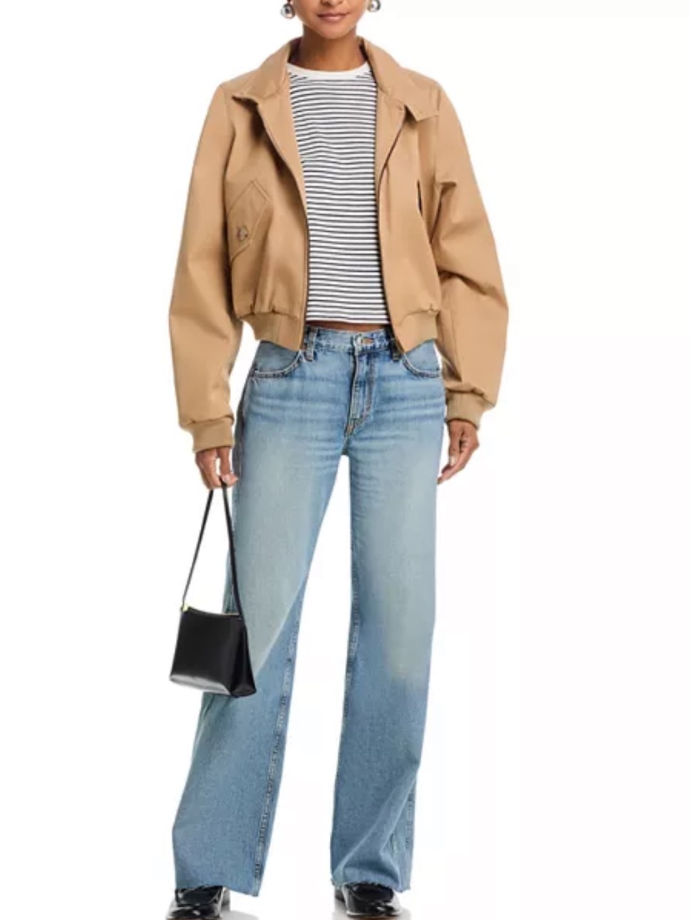 Re/Done Light Blue, loose boot Wide-Leg Jeans